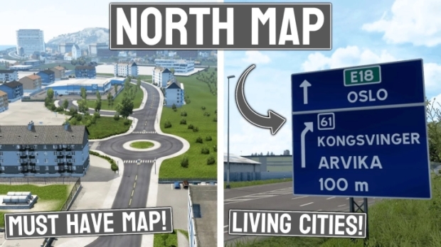 ETS2 - North Map 1.8