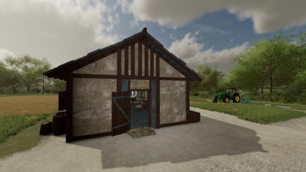 FS22 - Old Building Farmhouse V1.0