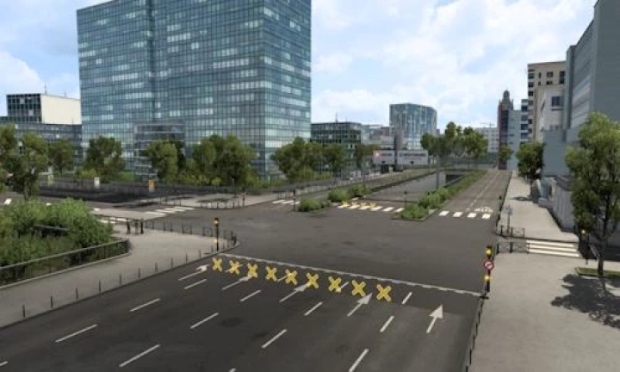 ETS2 - Paris 1:1 Map