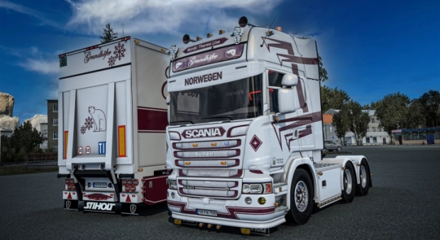ETS2 - Scania 6 Series R560 Megamod+Trailer