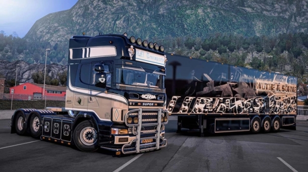 Ets Scania Lion L V Special Megamod Trailer Euro Truck