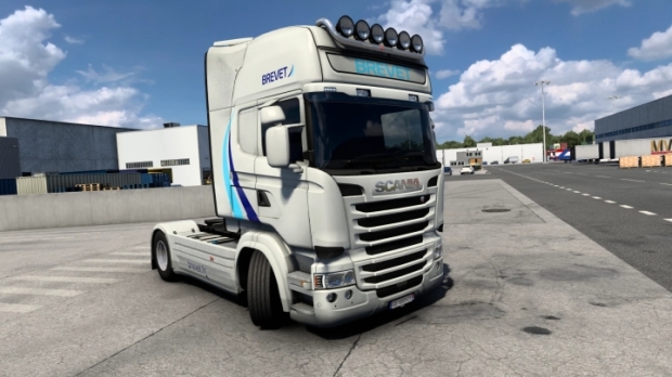 ETS2 - Scania R RJL Brevet Skin V1.0