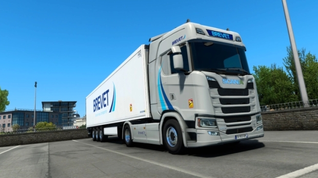 ETS2 - Scania S Brevet Skin V1.0
