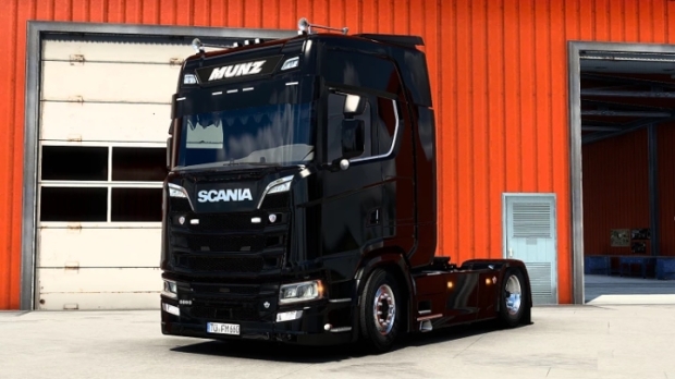 ETS2 - Scania S Munz DieselTV Skin