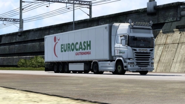 ETS2 - SCS Trailer Eurocash Paintjob