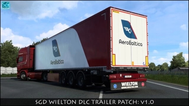 ETS2 - SGD Wielton DLC Trailer Patch V1.1