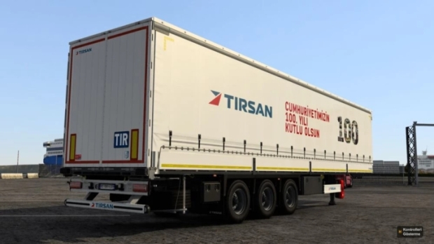 ETS2 - Tirsan 100th Anniversary of the Republic of Turkiye Skin