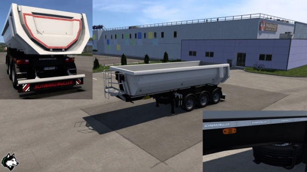 ETS2 - Trailer Schwarzmuller Pack V1.8