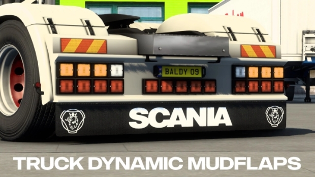 ETS2 - Truck Dynamic Mudflaps V1.0