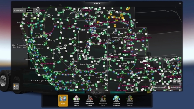 ETS2 - Ultra Zoom Map V1.0