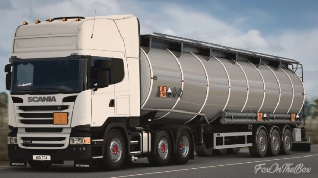 ETS2 - Vanhool Chemical Cistern Trailer
