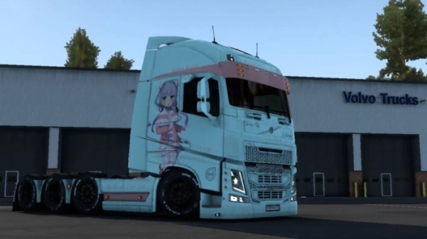 ETS2 - Volvo FH12 (Pendragon) Kanna Kamui Skin