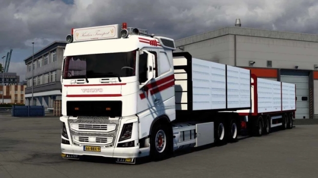 ETS2 - Volvo FH4 Tandem + Trailer
