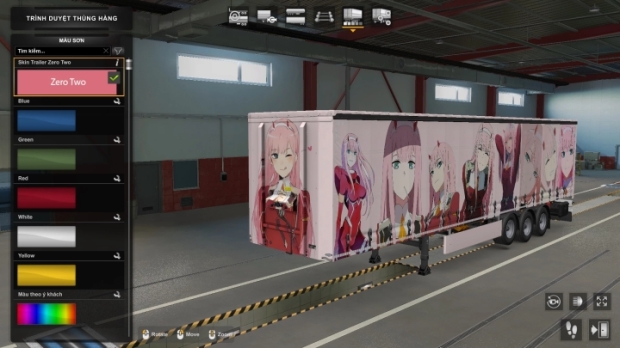 ETS2 - Zero Two Trailer Skin