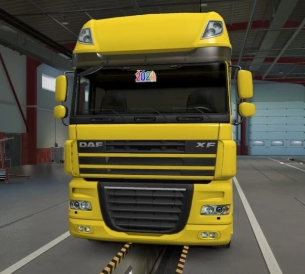 ETS2 - 2024 Windscreen Sticker V1.0