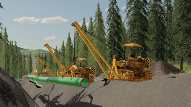 FS22 - CAT D7 Sidebooms V1.0.0.1