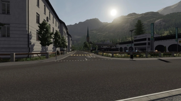 FS22 - Concrete Pillar With Timber Poles V1.0