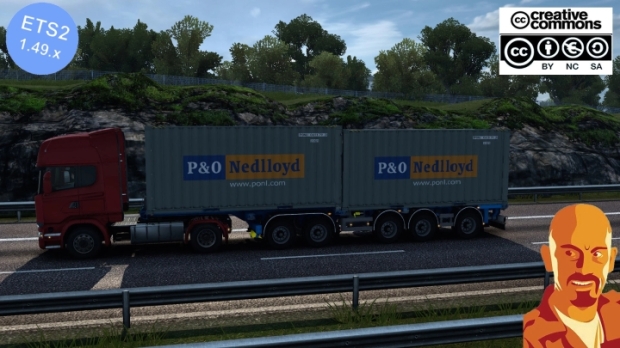 ETS2 - D-Tec Flexi-Trailer Container