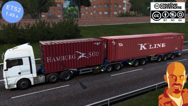 ETS2 - D-Tec Flexi-Trailer Container Small Fix