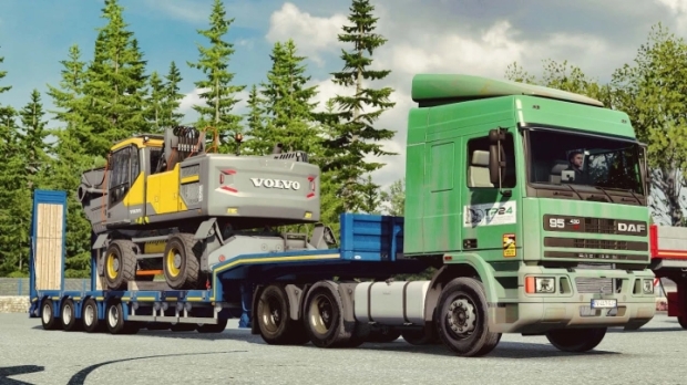 ETS2 - DAF 95ATI Truck V1.8.3 | Euro Truck Simulator 2 | Mods.club