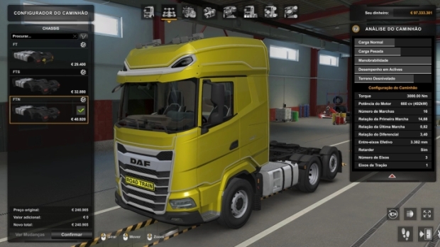 ETS2 - Engine DAF 2021 660 HP V1.0