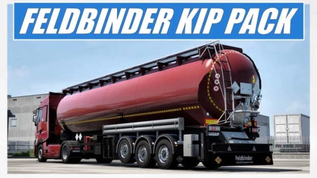 ETS2 - Feldbinder KIP Trailer Pack V4.0.1