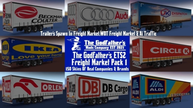 ETS2 - Freight Market Pack 1 V1.4