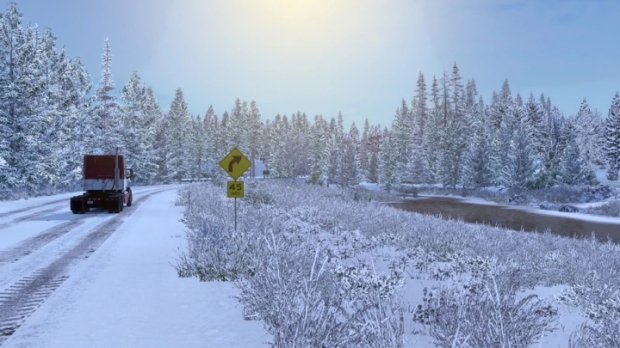 ATS - Frosty Winter Weather Mod V5.0