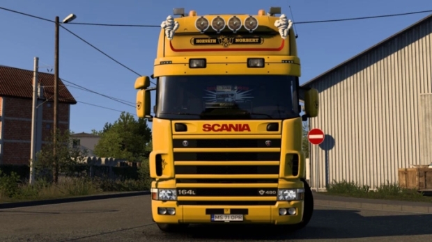 ETS2 - Horvath Norbert Skin for RJL Scania 4 V1.0