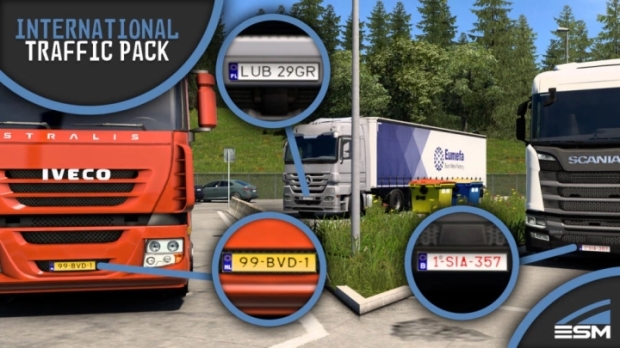 ETS2 - International Traffic Pack V1.0