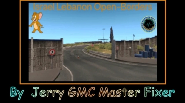 ETS2 - Israel-Lebanon Open Borders V1.0