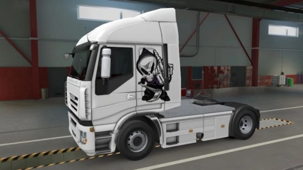 ETS2 - Iveco Stralis Skull Skin