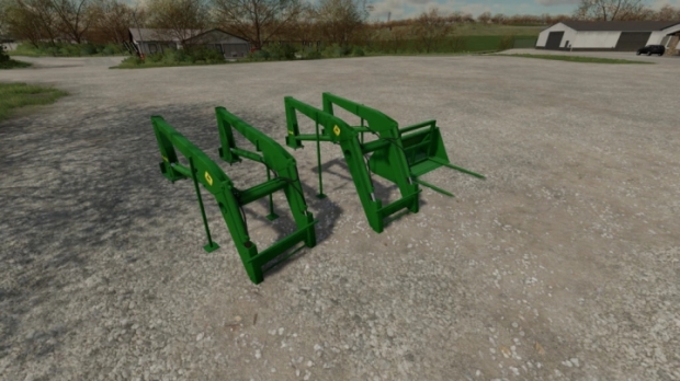 FS22 - John Deere 148 And 158 Front Loaders V1.0