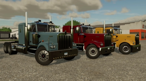 FS22 - Kenworth W900A Flat Top V1.8.0.2