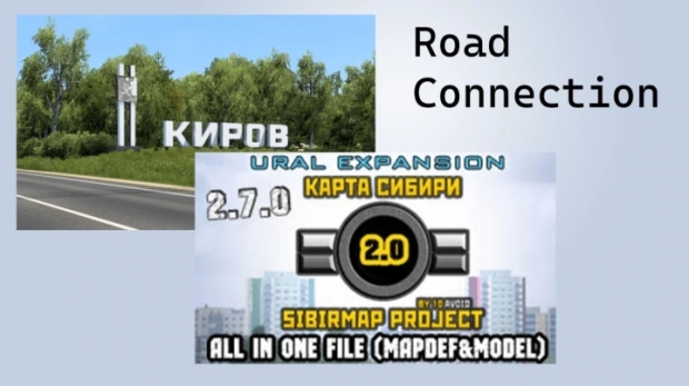 ETS2 - Kirov Map - Sibir Map RC v0.2