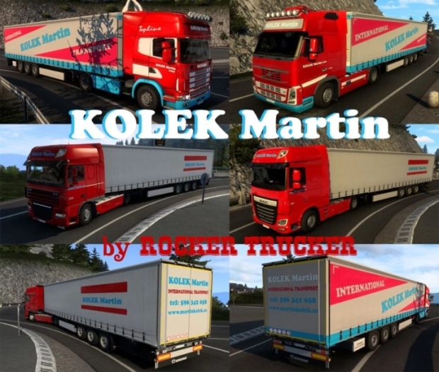 ETS2 - Kolek Martin Skin Pack