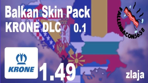 ETS2 - Krone DLC Balkan Real Skin Pack v0.1