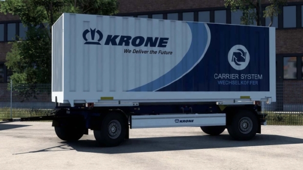ETS2 - Krone Profi Box Carrier Pack V1.6.2