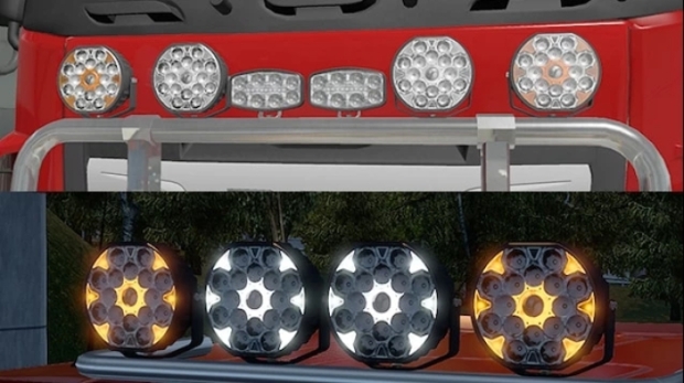 ETS2 - LED LightBar Pack V1.0