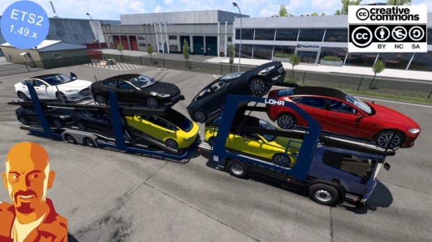 ETS2 - Lohr Car Transport Trailer