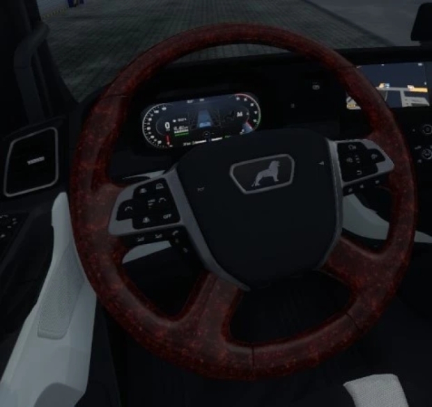 ETS2 - MAN 2020 Brown Steering Wheel
