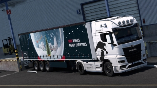 ETS2 - MAN Christmas Skinpack V1.0