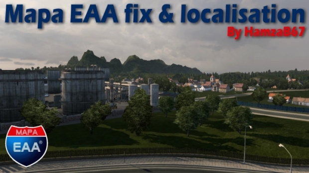 ETS2 - Mapa EAA Fix & Localisation