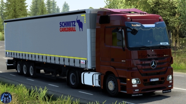 ETS2 - Mercedes Actros MP3 Reworked v4.4