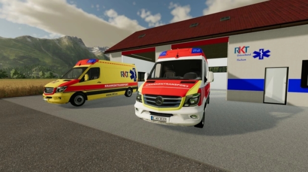 FS22 - Mercedes Benz Sprinter 2014 KTW V1.1