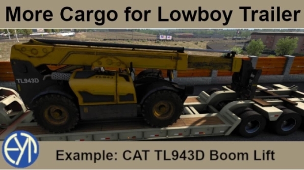 ATS - More Cargo for Lowboy V1.49b