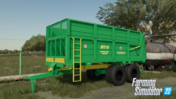 FS22 - MTU-18 Trailer V1.0.0.1