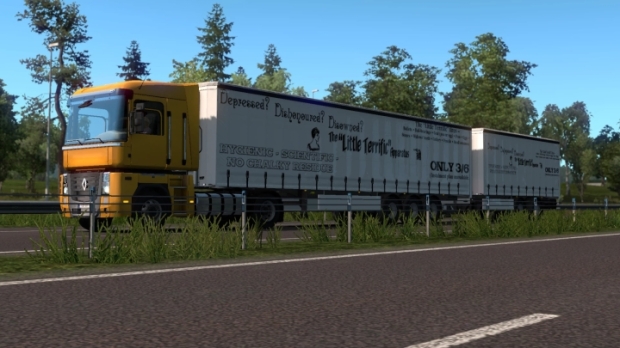 ETS2 - Multiple Trailers In Traffic | Euro Truck Simulator 2 | Mods.club