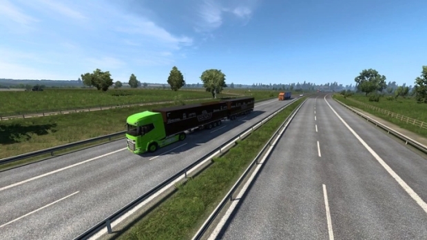 ETS2 - Multiple Trailers in Traffic V1.49.1