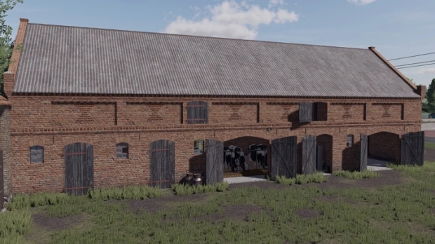FS22 - Old German Cowbarn V1.0
